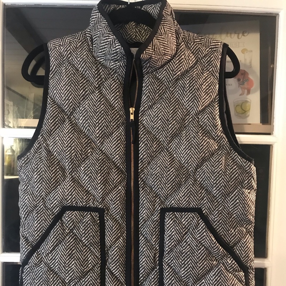 J.Crew Herringbone Vest